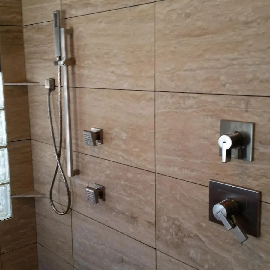 Shower fixture installation for Gas Line Repair in Barton